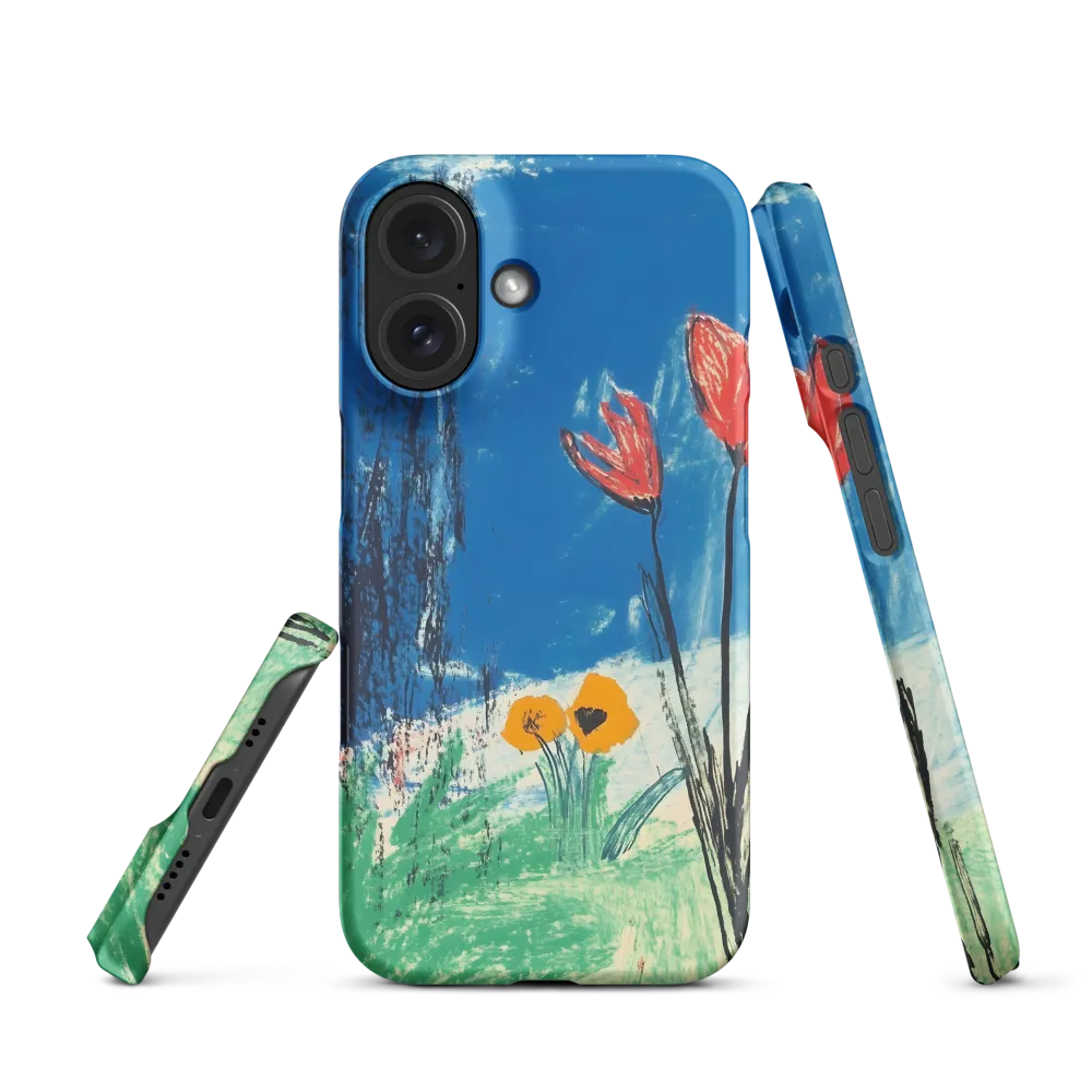 Joyful Blossoms in Blue