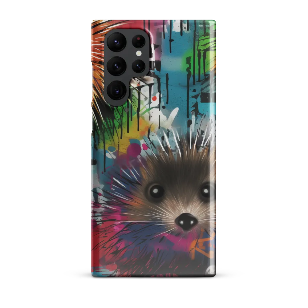 Whimsical Hedgehogs in a Kaleidoscopic Wonderland