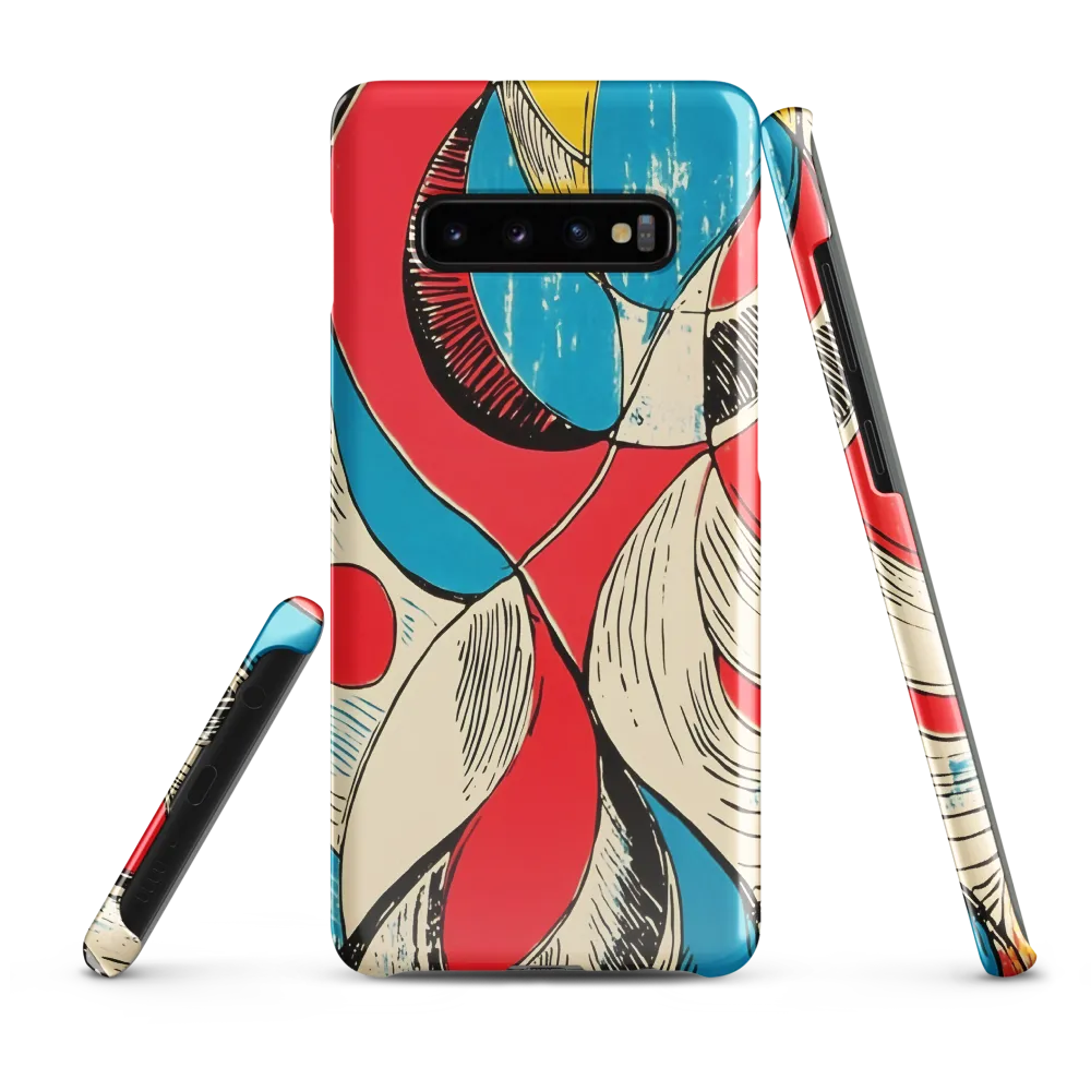 Rhythmic Interplay of Colors | Phone Case |  S10 Plus | Snap Case | Glossy