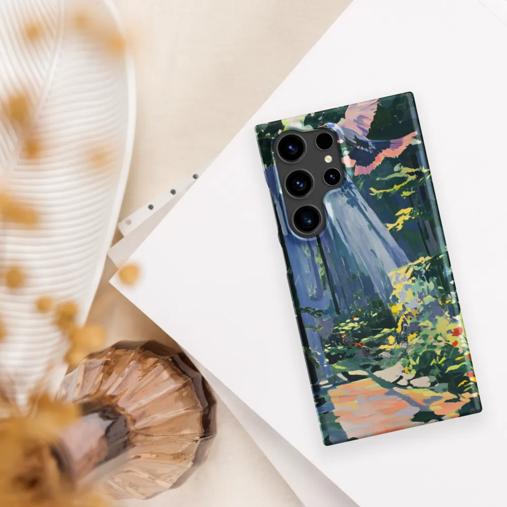 Flight of Light: A Serene Forest