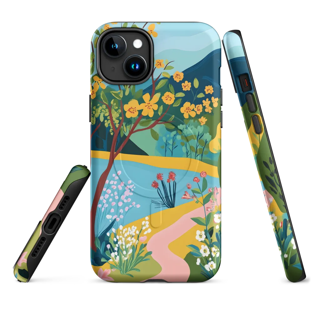 Blossoms by the Tranquil Waters