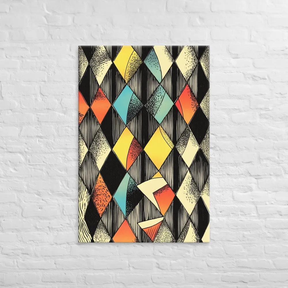 Dynamic Geometric Abstraction | Art Print