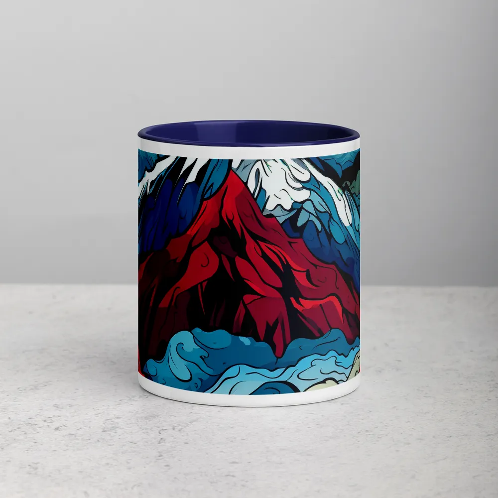 Mountain Majesty: An Abstract Voyage