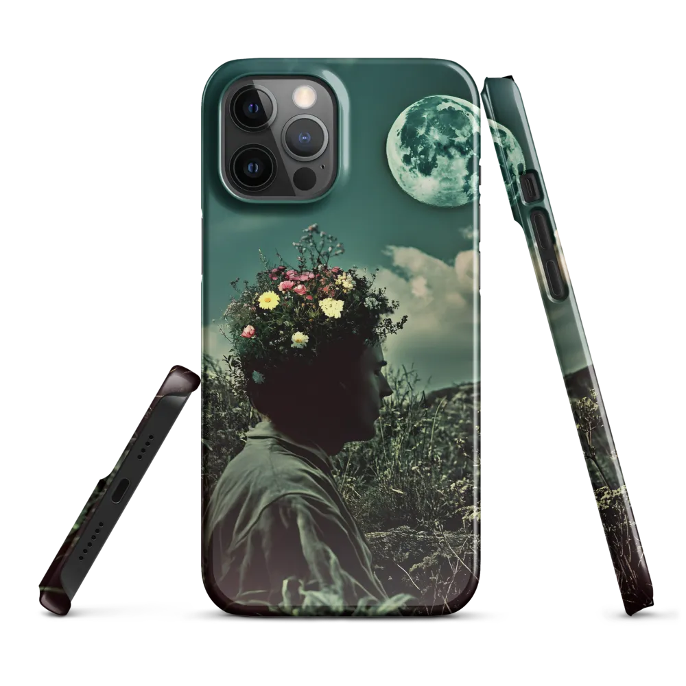 Moonlit Blossom | Phone Case |  12 Pro Max | Snap Case | Glossy