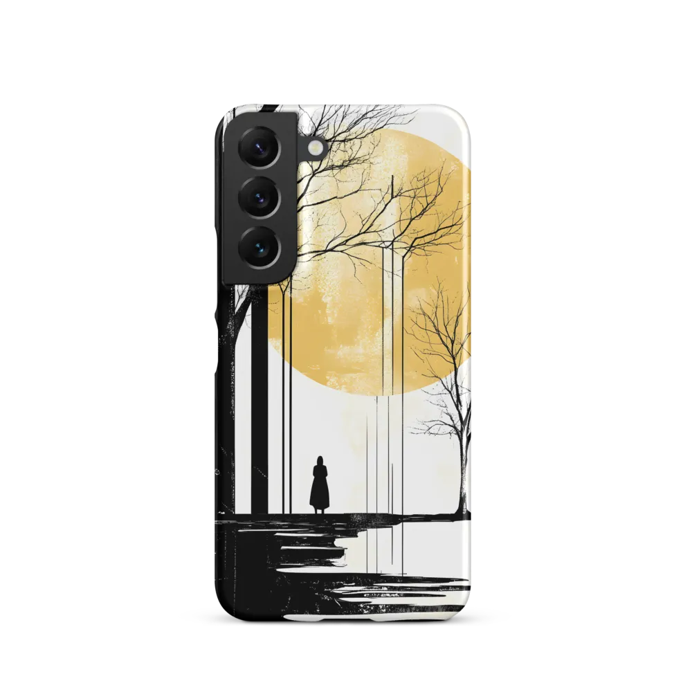 Solitude Under the Yellow Sun | Phone Case |  S22 | Snap Case | Matte
