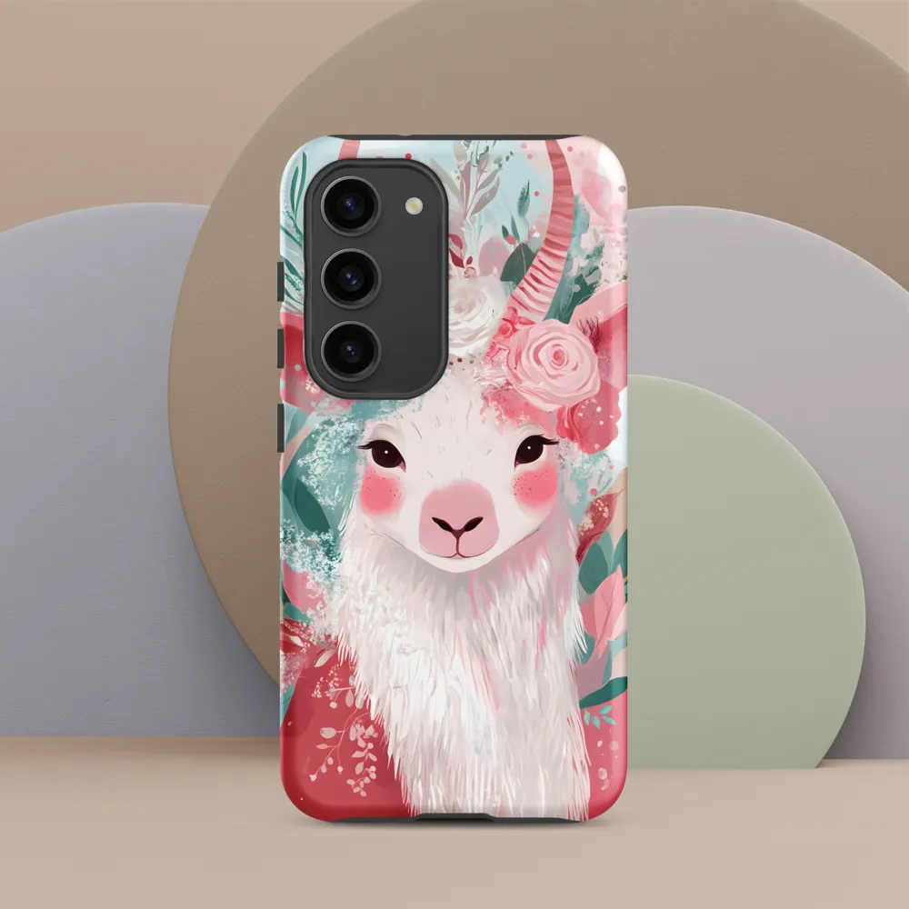 Spring Whimsy: The Floral Goat