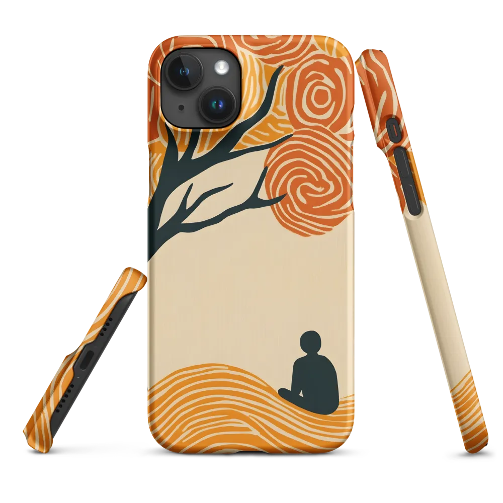 Silent Reflections under Swirling Leaves