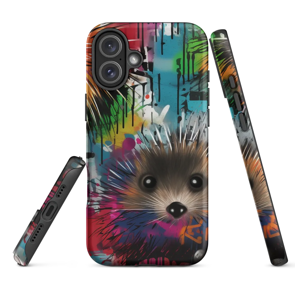 Whimsical Hedgehogs in a Kaleidoscopic Wonderland