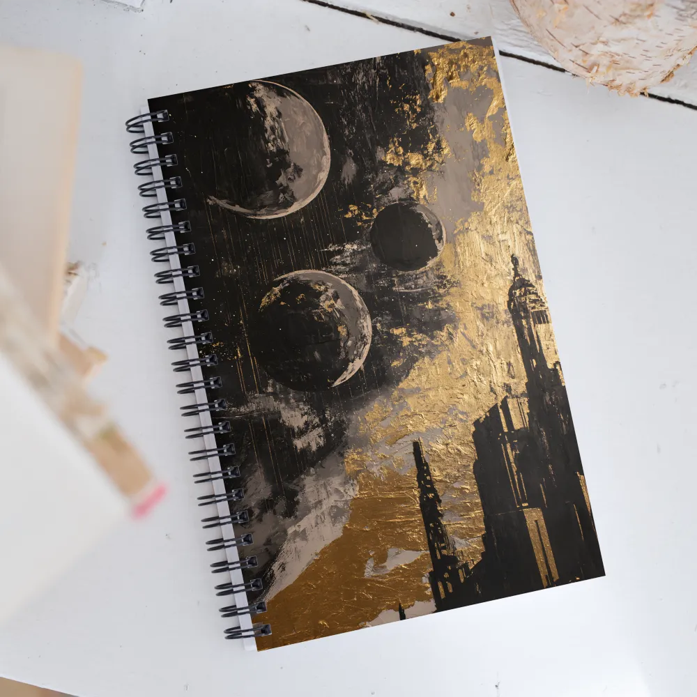 Celestial Cityscape | Spiral Notebook