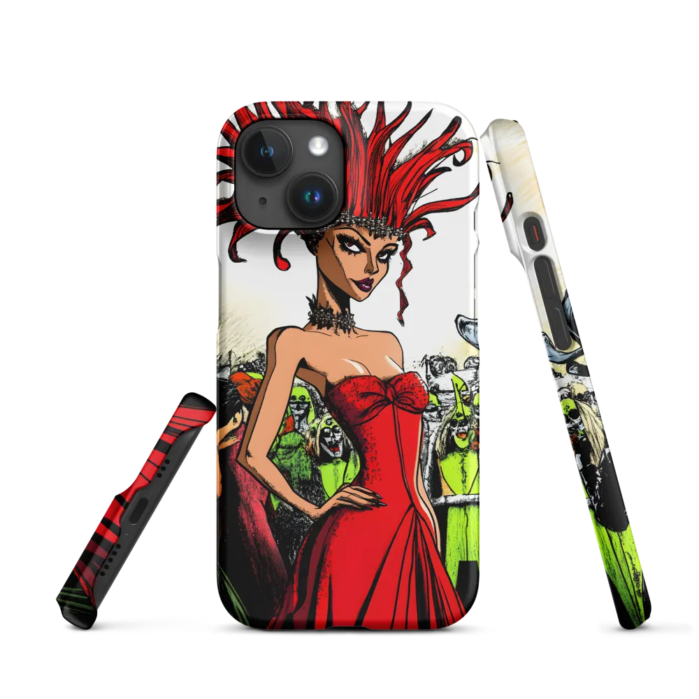 Fiery Elegance: A Fashion Statement
