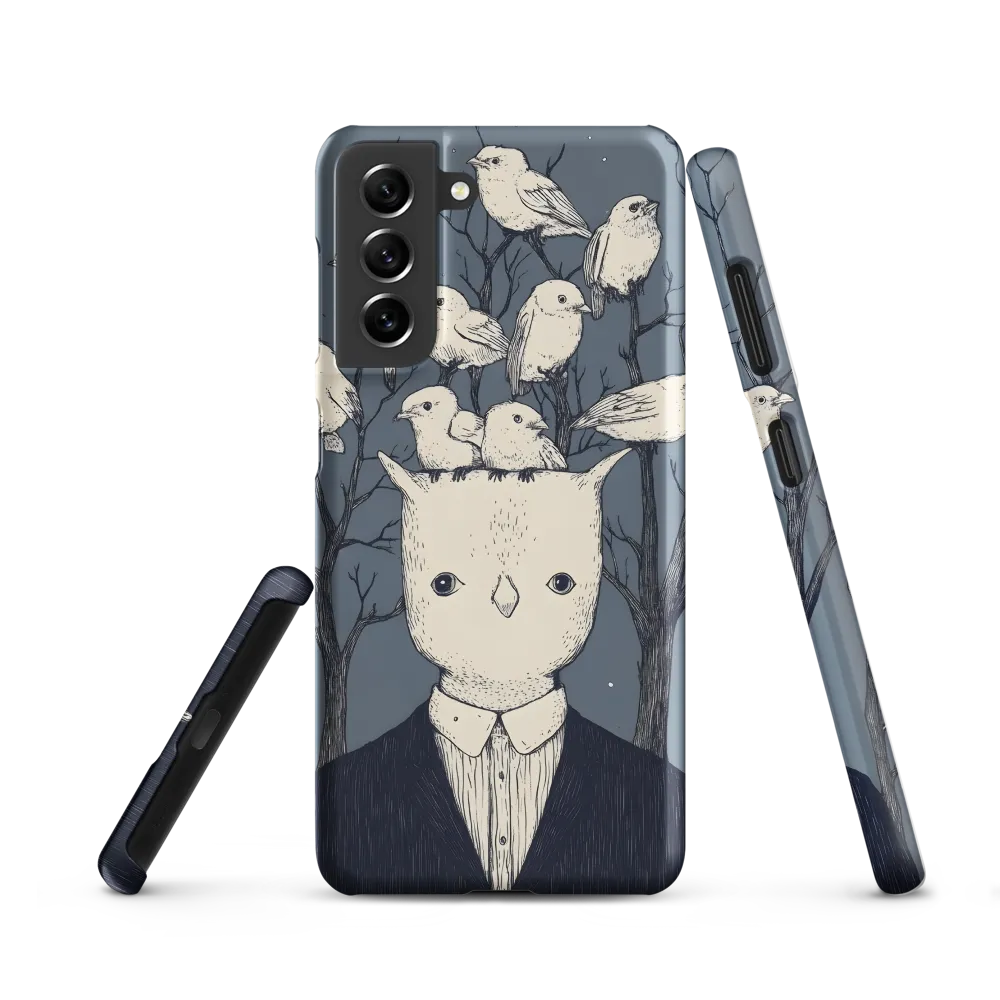 Whispers of the Avian Mind | Phone Case |  S21 | Snap Case | Matte