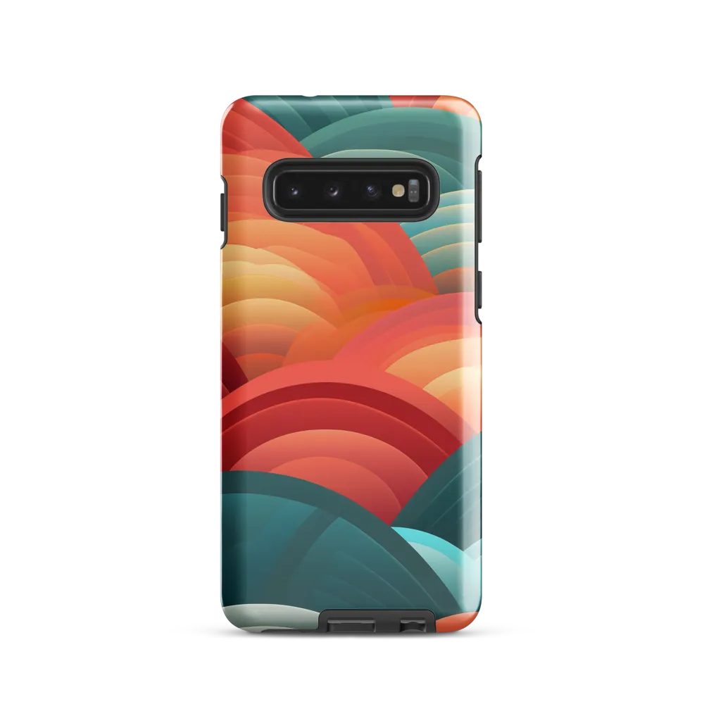Rhythms of the Waves | Phone Case |  S10 | Tough Case | Glossy