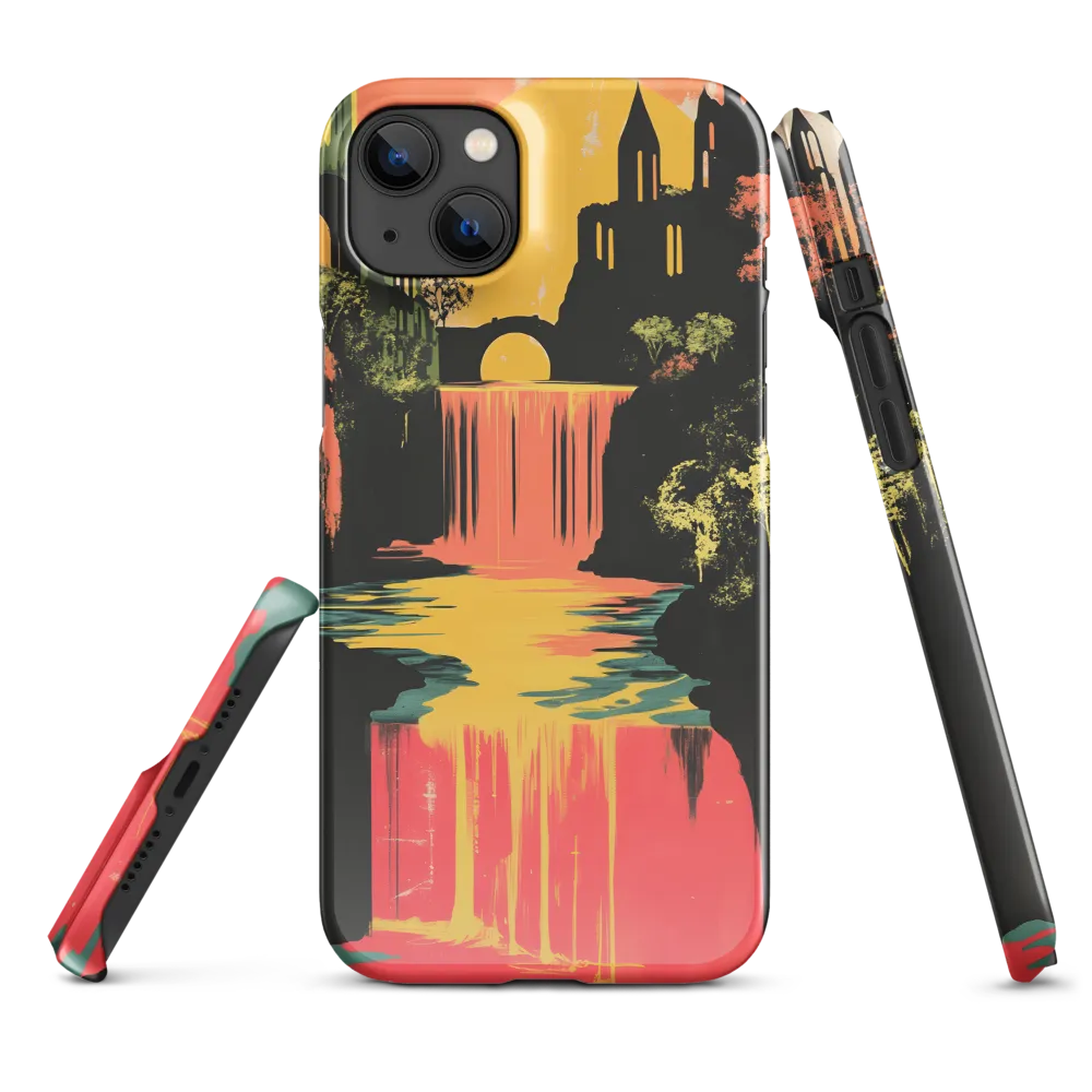 Elysian Echoes: A Surreal Reflections | Phone Case |  14 Plus | Snap Case | Glossy
