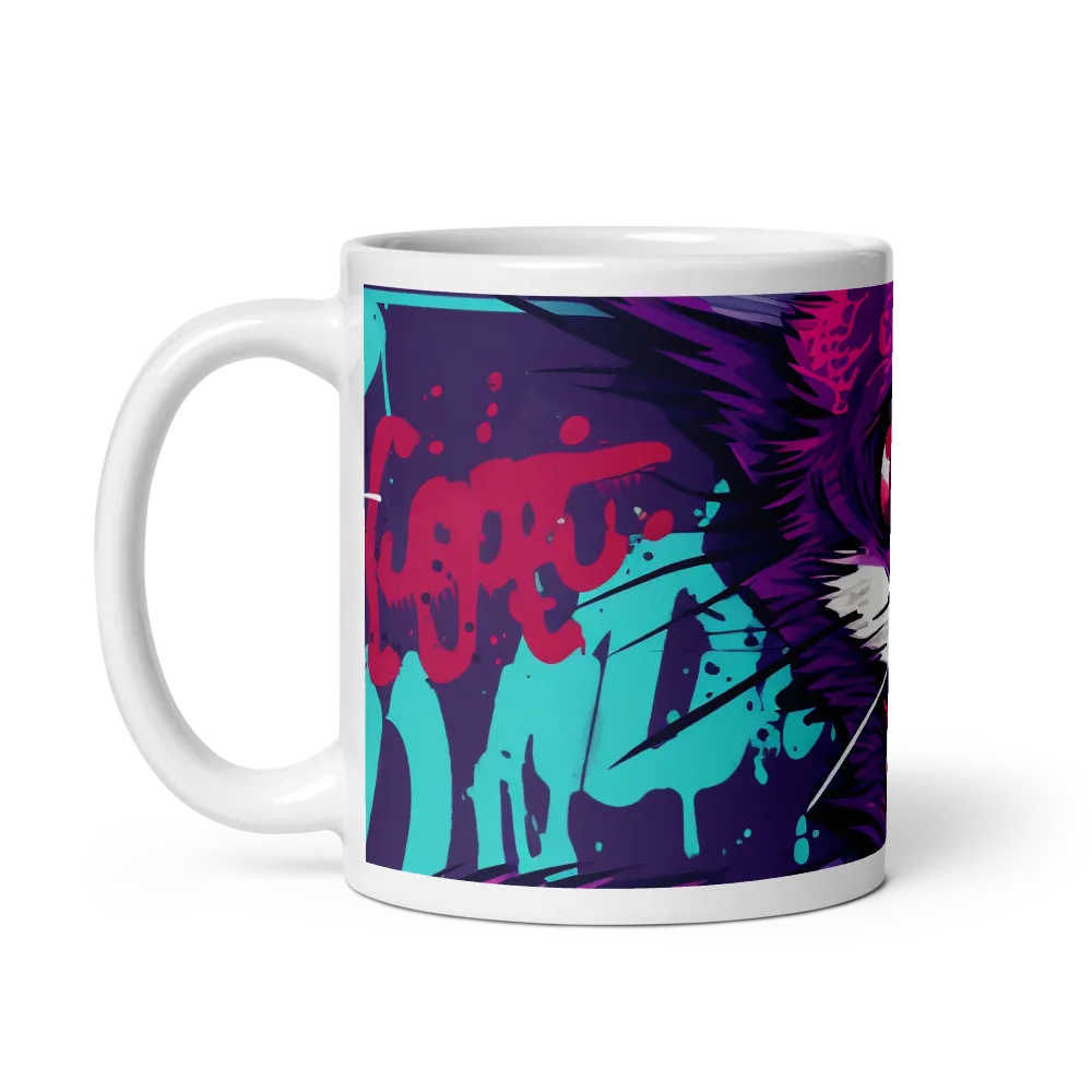 Fierce Felines: Urban Jungle | Mug with White inside | 11 oz