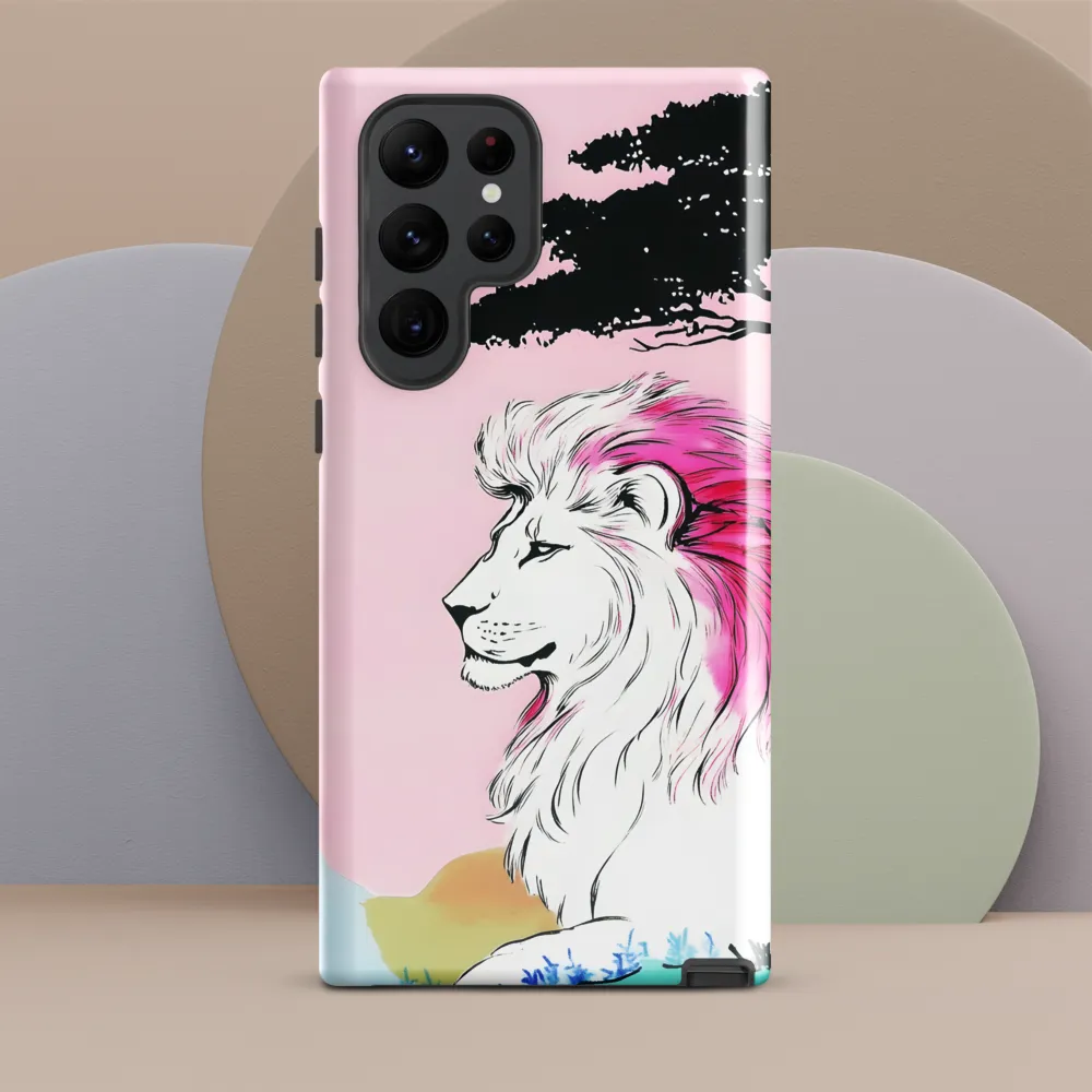 Serene Majesty: A Lion's Profile