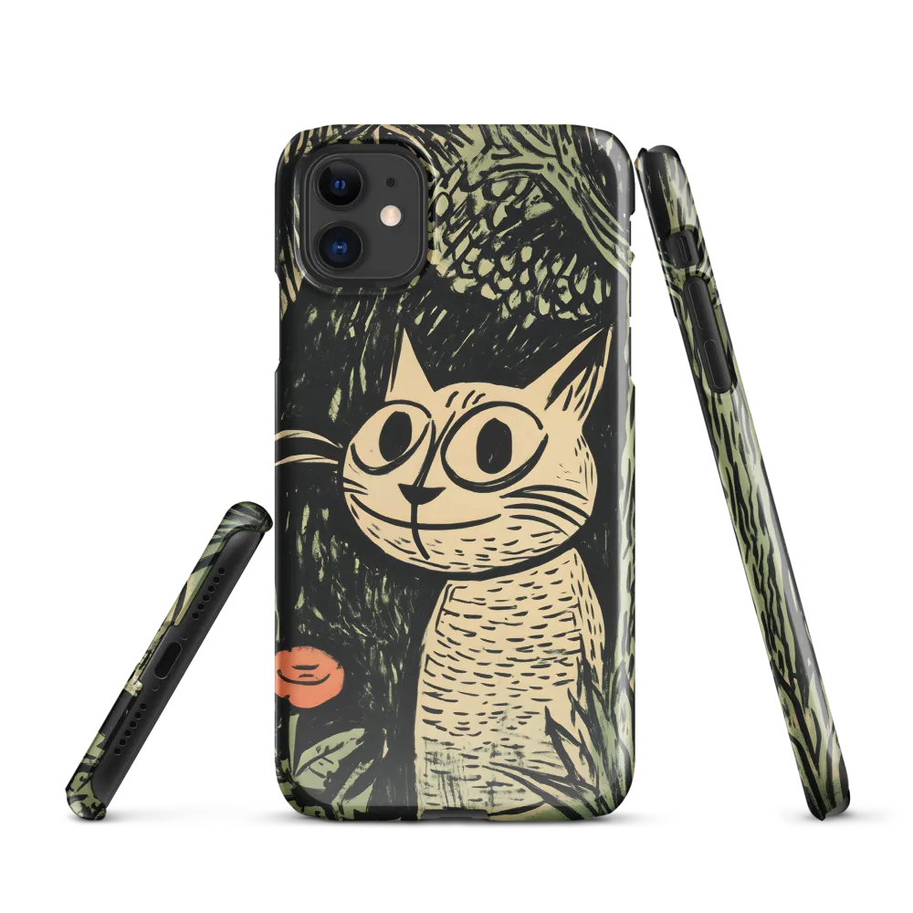 Whimsical Cat in the Forest