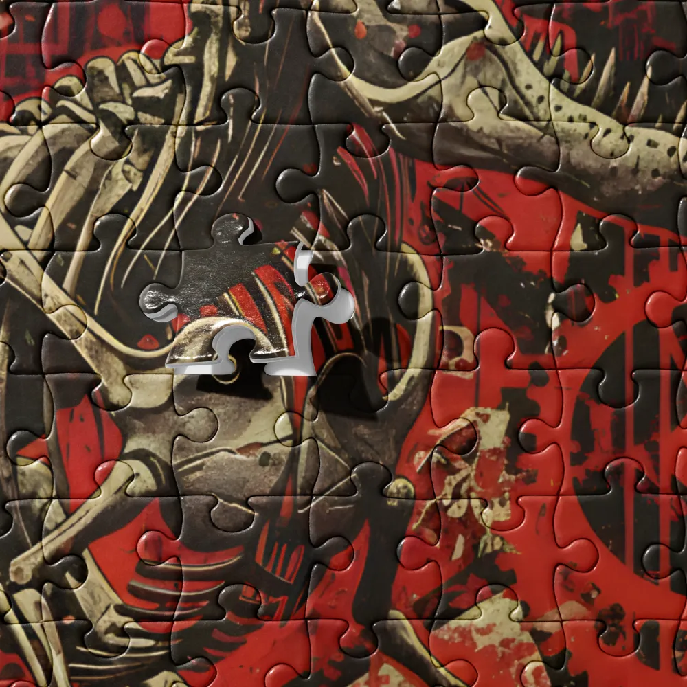 Mechanical T‑Rex 
 Jigsaw Puzzle