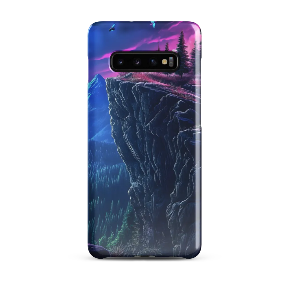 Ethereal Cliffs | Phone Case |  S10 Plus | Snap Case | Glossy