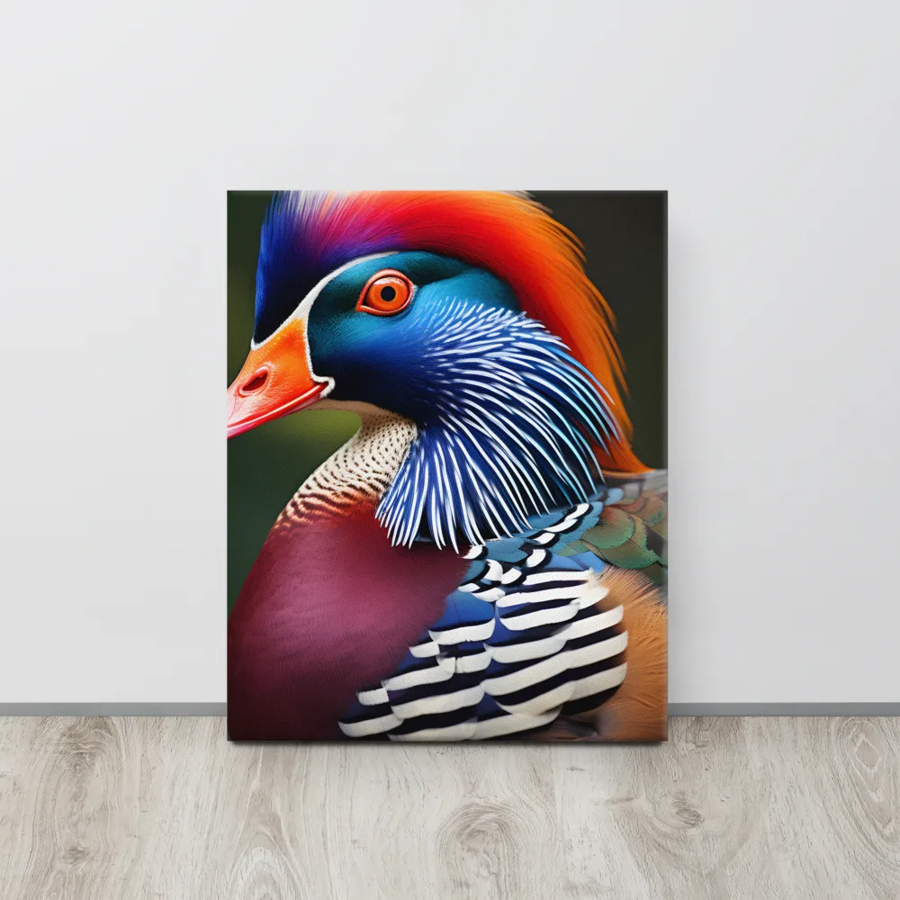 The Majestic Mandarin | Canvas | 16″×20″