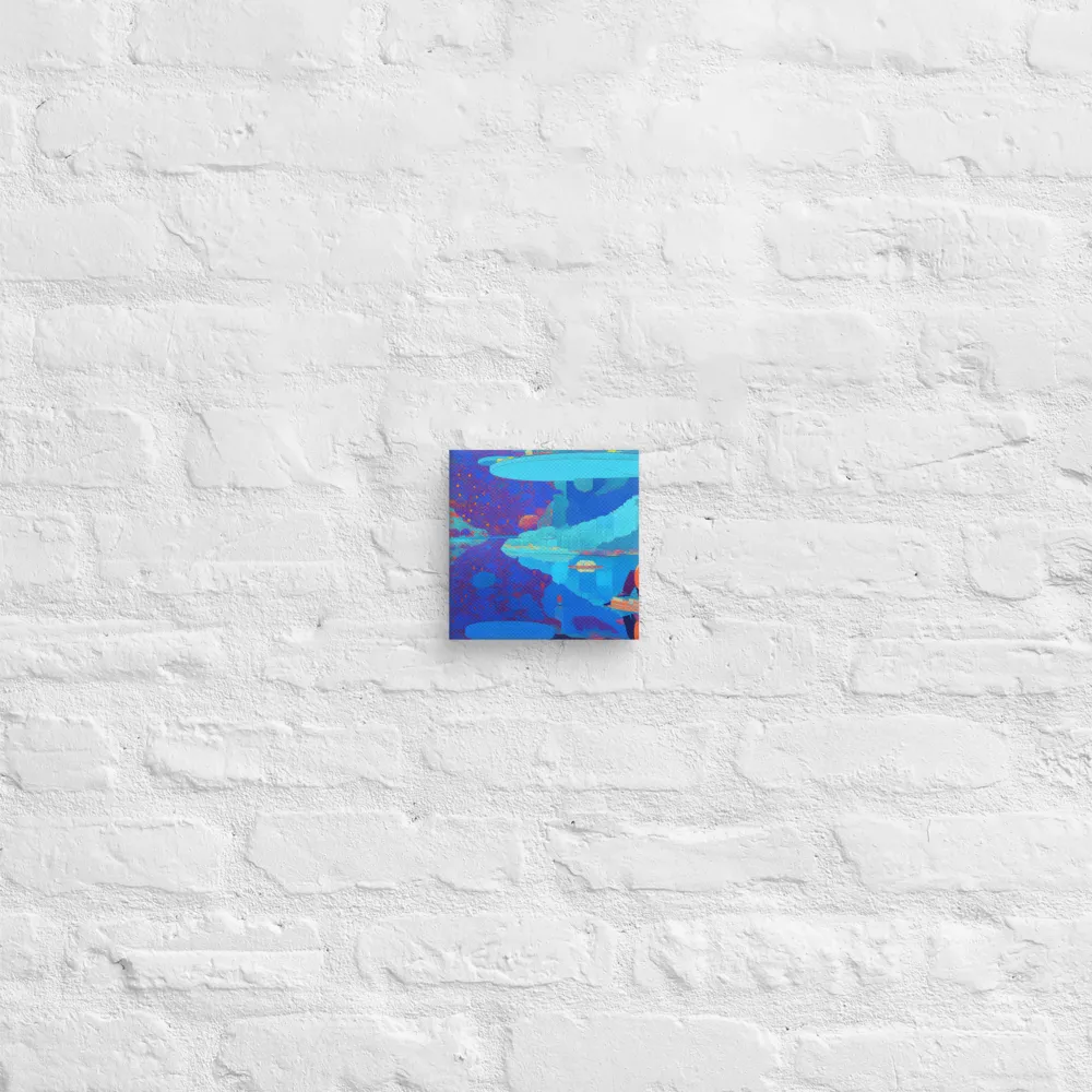 Reflections of Serenity | Canvas | 6″×6″