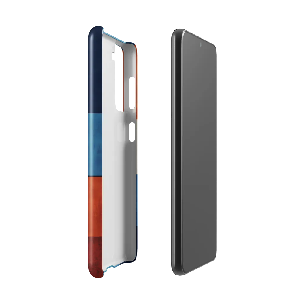 Geometric Harmony in Color | Phone Case |  S21 | Snap Case | Glossy