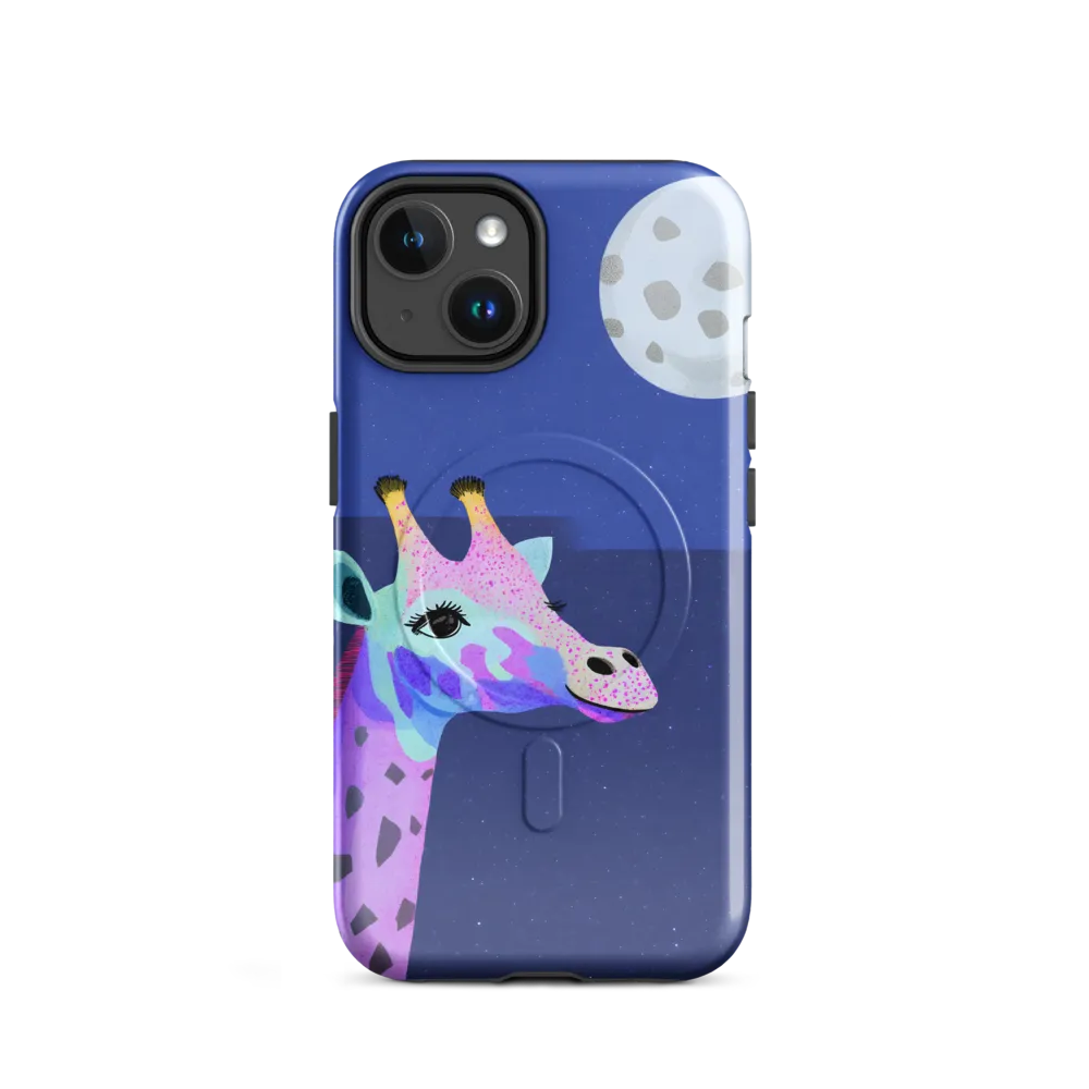 Whimsical Giraffe Under the Stars
