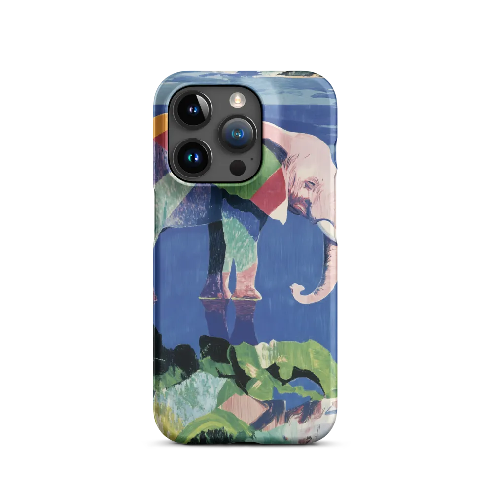 Serenity in Color: The Elephants of Reflection
