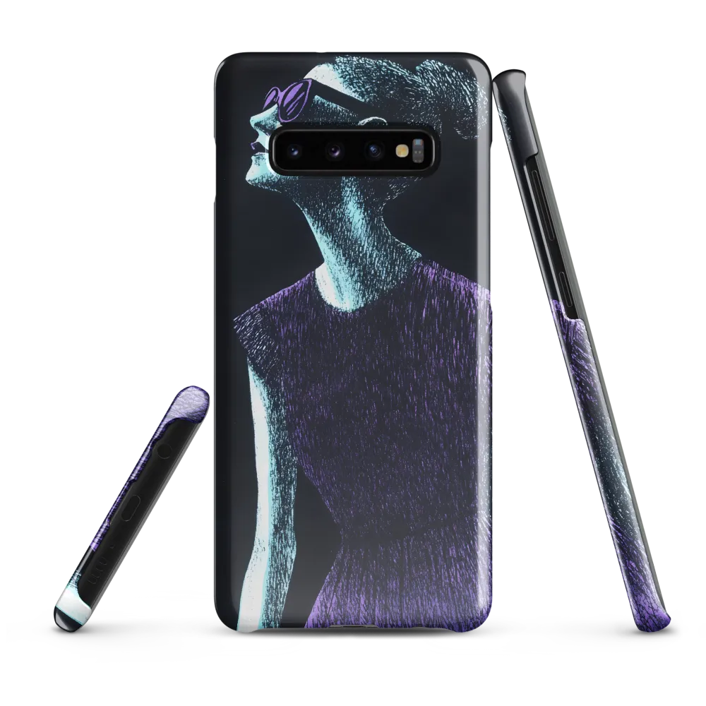 Contemplative Elegance | Phone Case |  S10 Plus | Snap Case | Glossy