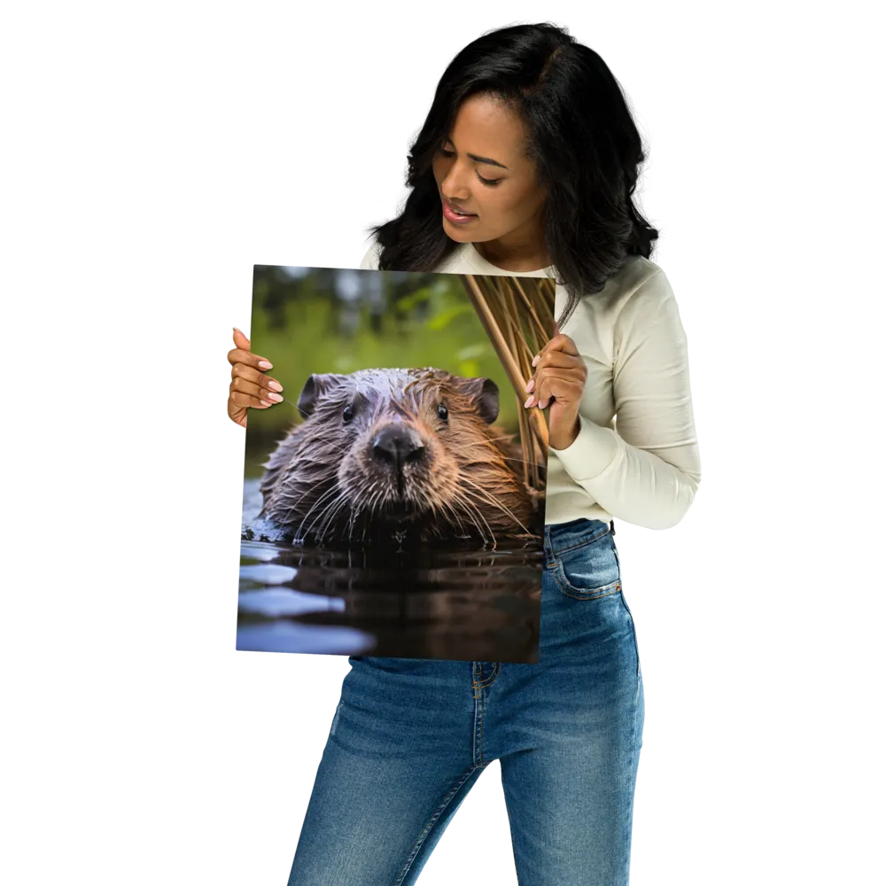 Emergence of the Beaver | Metal Print | 11″×14″