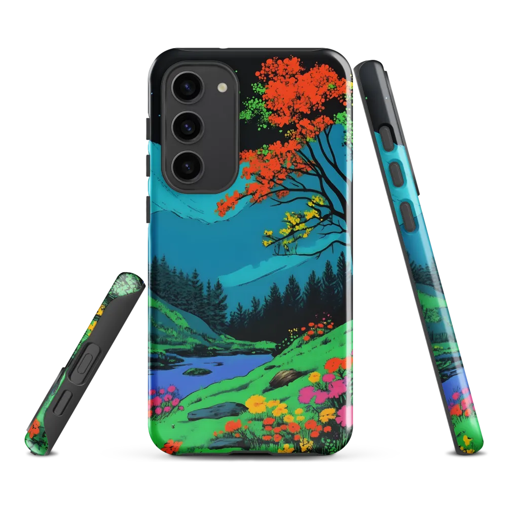 Neon Dreams: A Vibrant Landscape