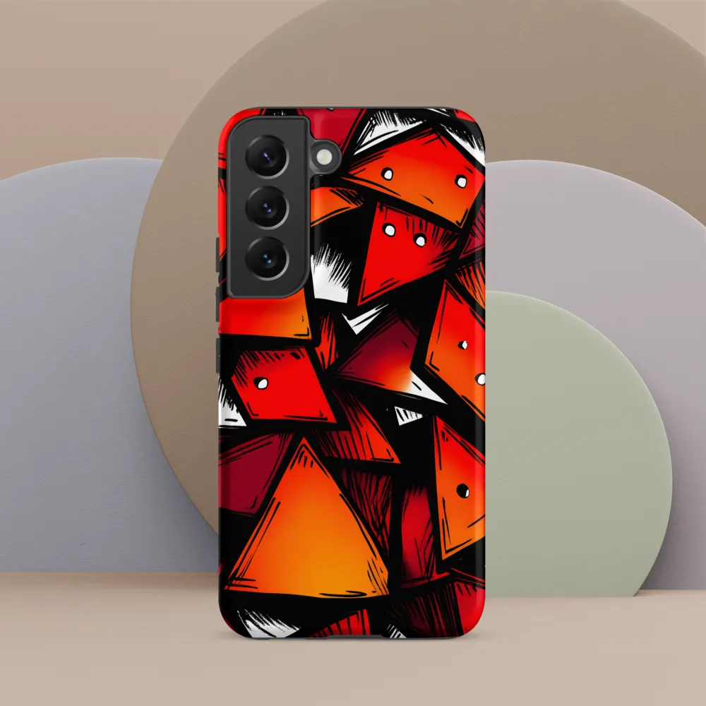Dynamic Geometry of Red and Orange