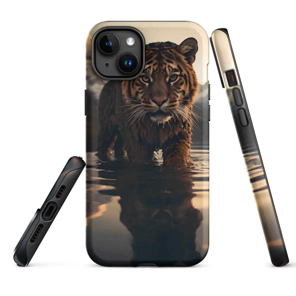 Majestic Reflection: The Tiger's Domain