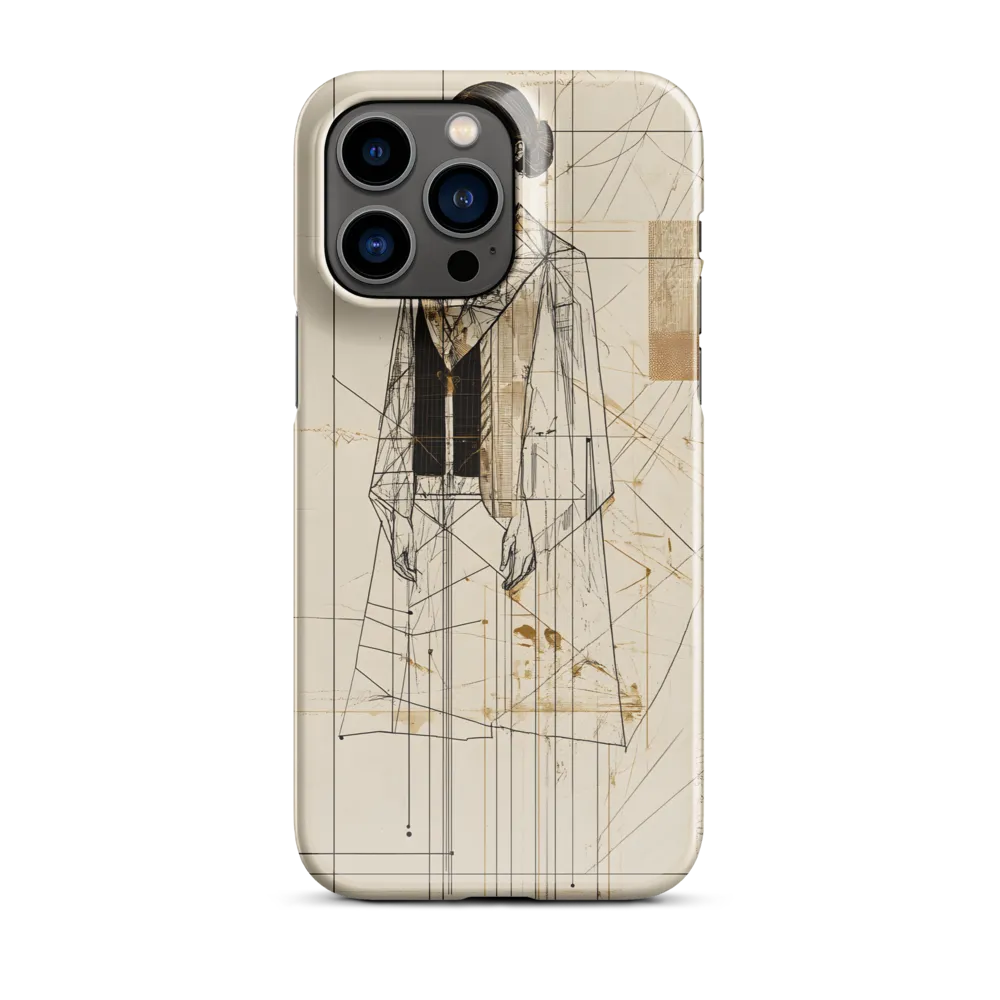 Elegance in Lines | Phone Case |  14 Pro Max | Snap Case | Glossy