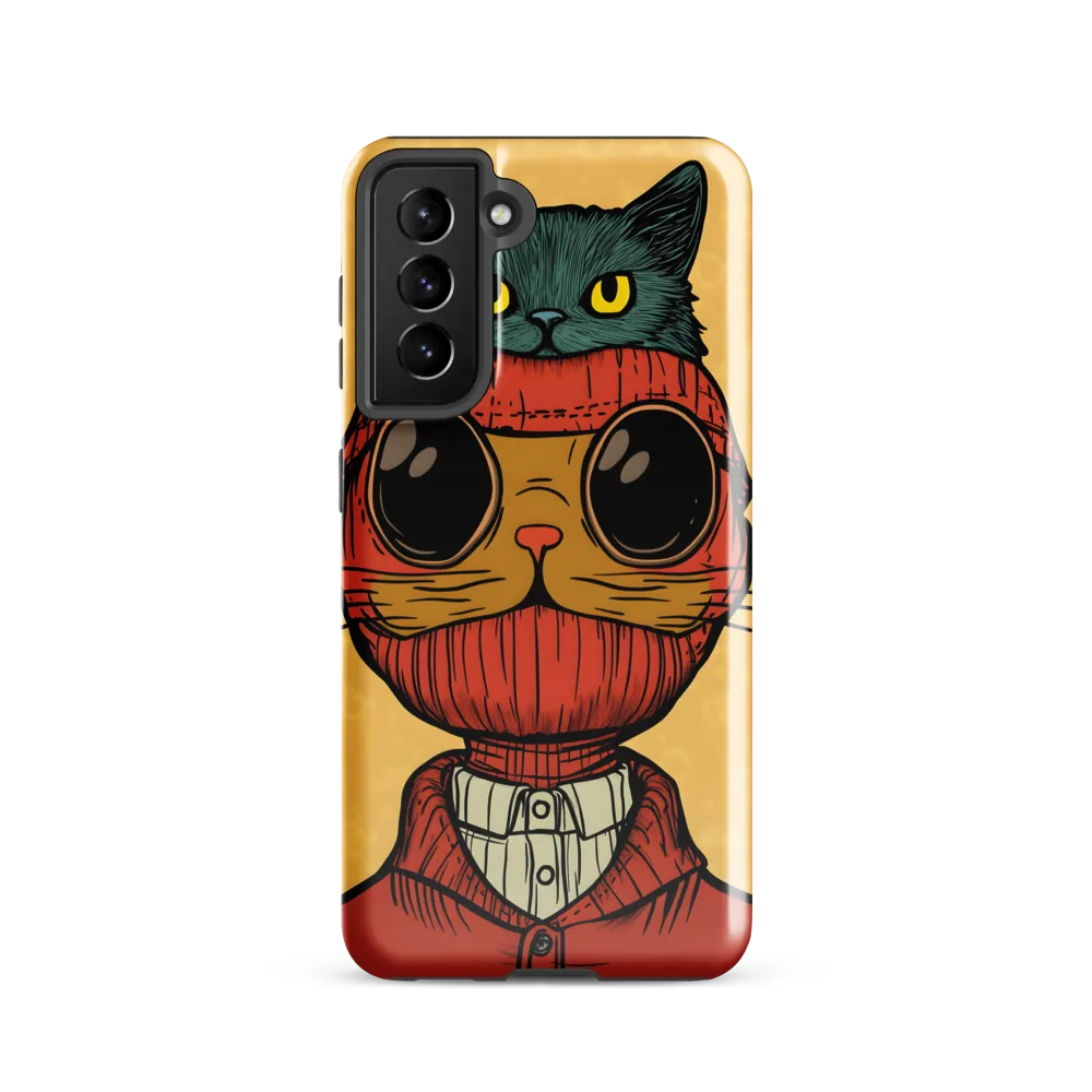 Whimsical Fusion: Cat and Human
