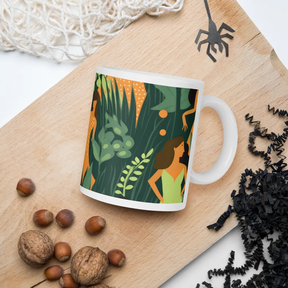 Playful Harmony in Patterns | Mugs | Multiple Sizes & Colors