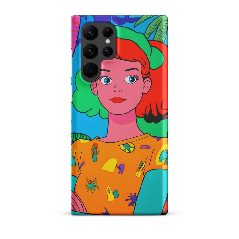 Tropical Vibes: A Playful Portrait