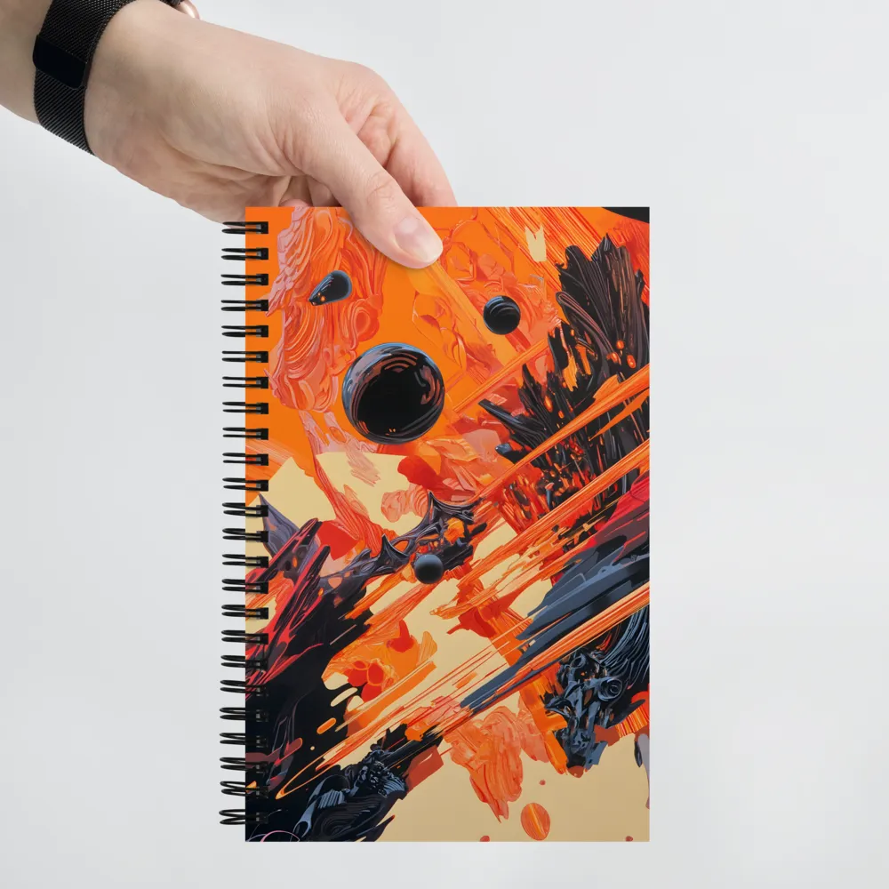 Cosmic Dynamics | Spiral Notebook