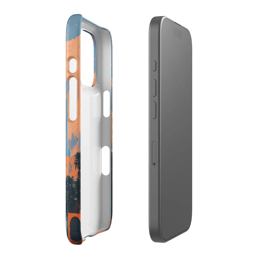 Futuristic Horizons: A Sci-Fi Cityscape | Phone Case |  16 Pro | Snap Case | Matte
