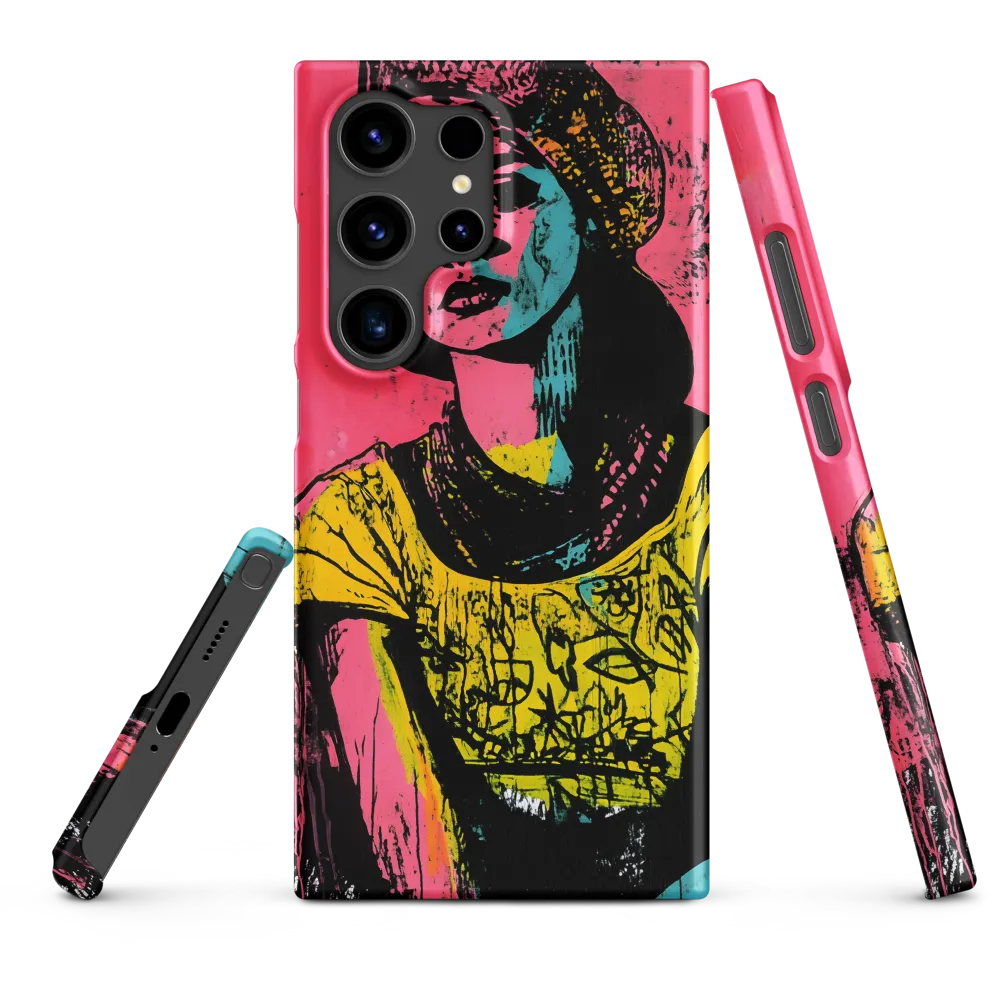 Urban Elegance: A Graffiti Portrait