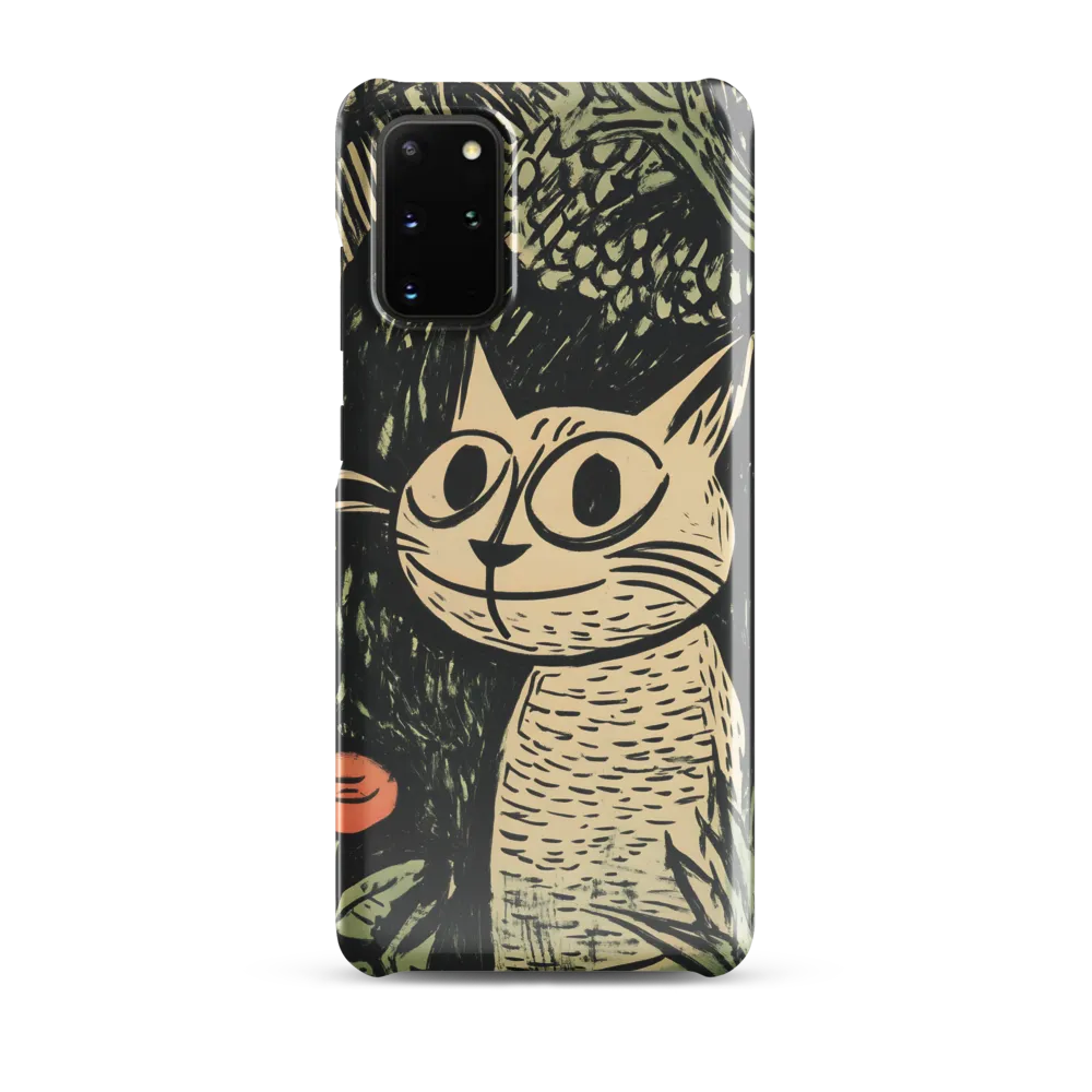 Whimsical Cat in the Forest