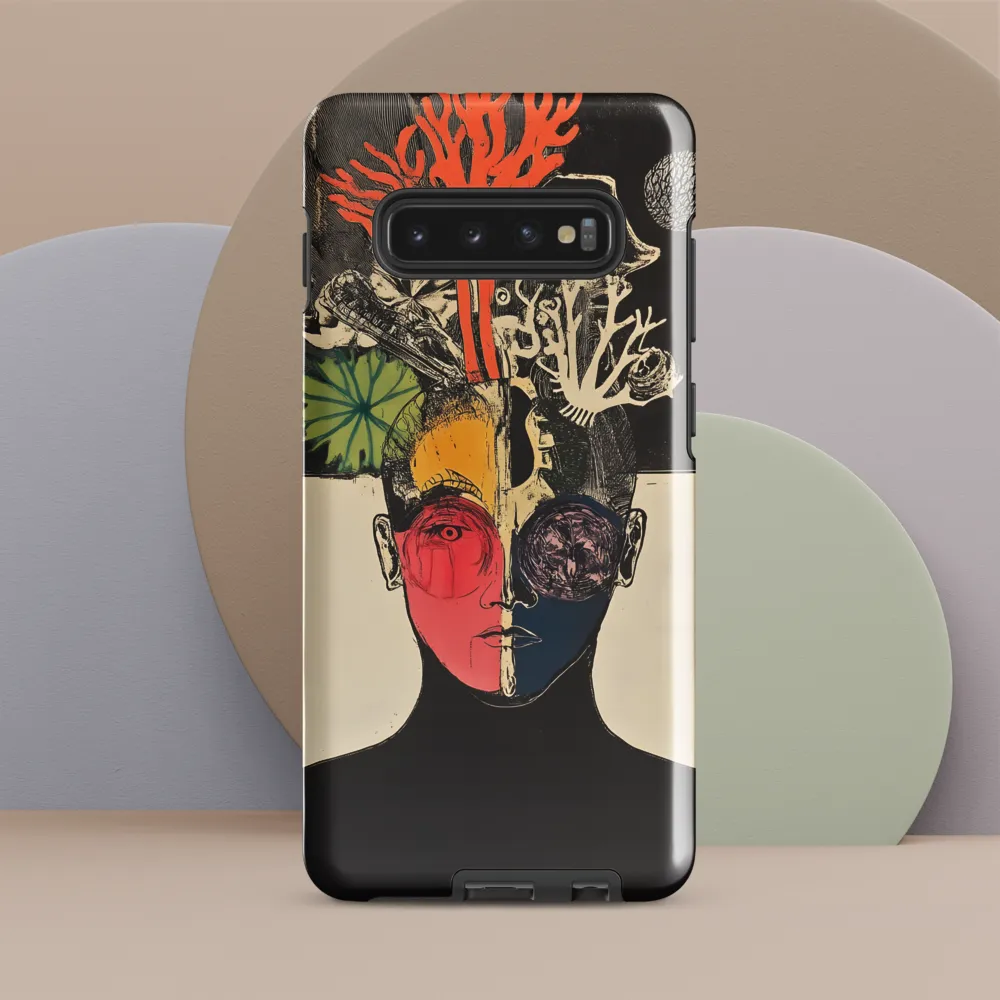 Coral Thoughts | Phone Case |  S10 Plus | Tough Case | Glossy