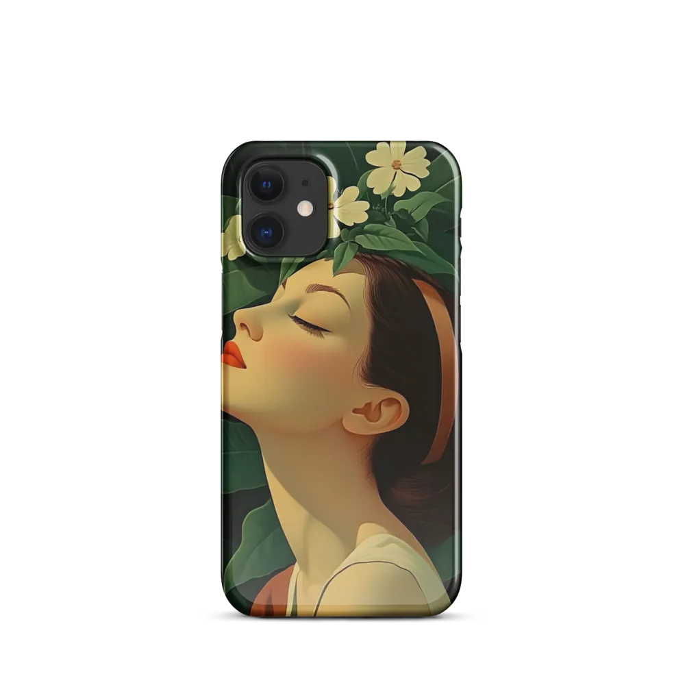 Serenity in Bloom | Phone Case |  12 Mini | Snap Case | Glossy