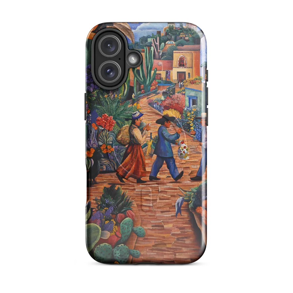 A Mosaic Journey Through Colorful Landscapes