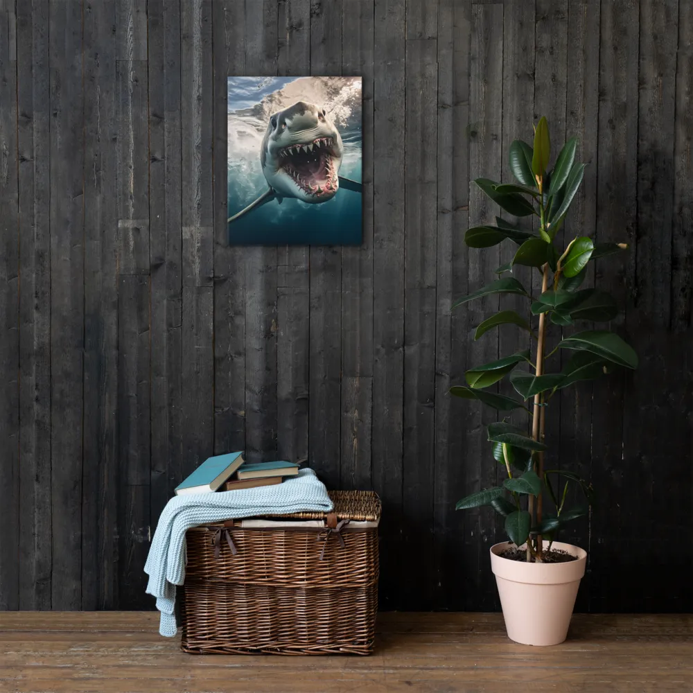 Fierce Majesty of the Ocean | Thin Canvas | 16″×20″