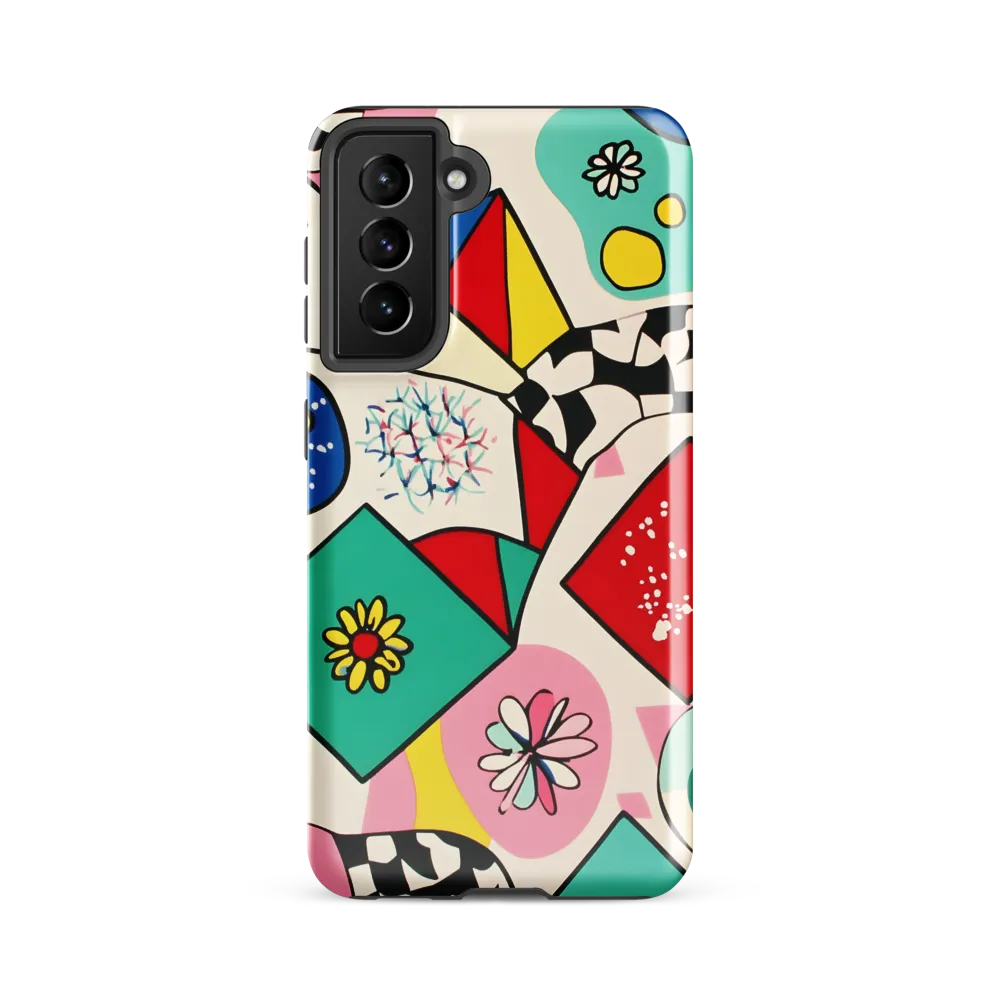 Joyful Geometry: A Playful Dance of Shapes and Colors
