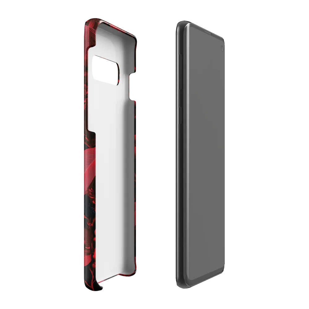 Mystique in Red | Phone Case |  S10 Plus | Snap Case | Glossy