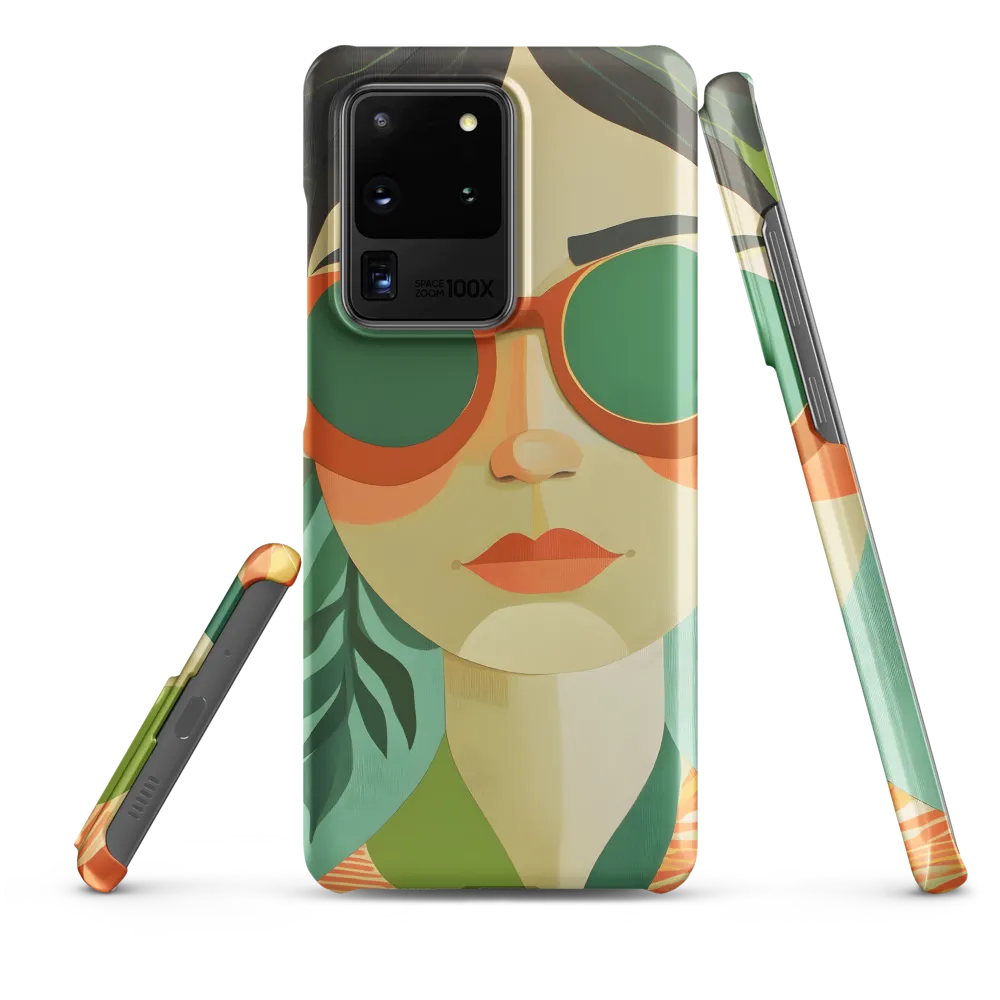 Bold Serenity: A Modern Portrait