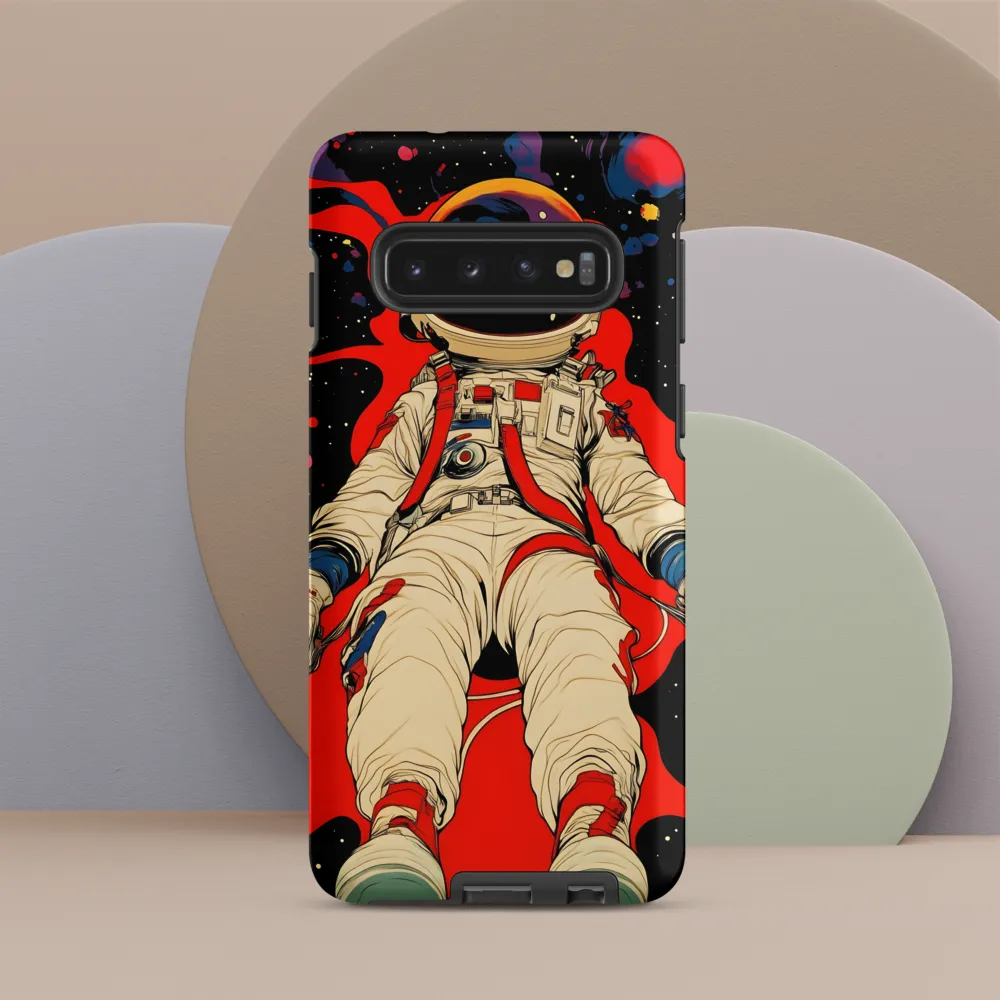 Astronaut in Cosmic Reverie | Phone Case |  S10 | Tough Case | Matte