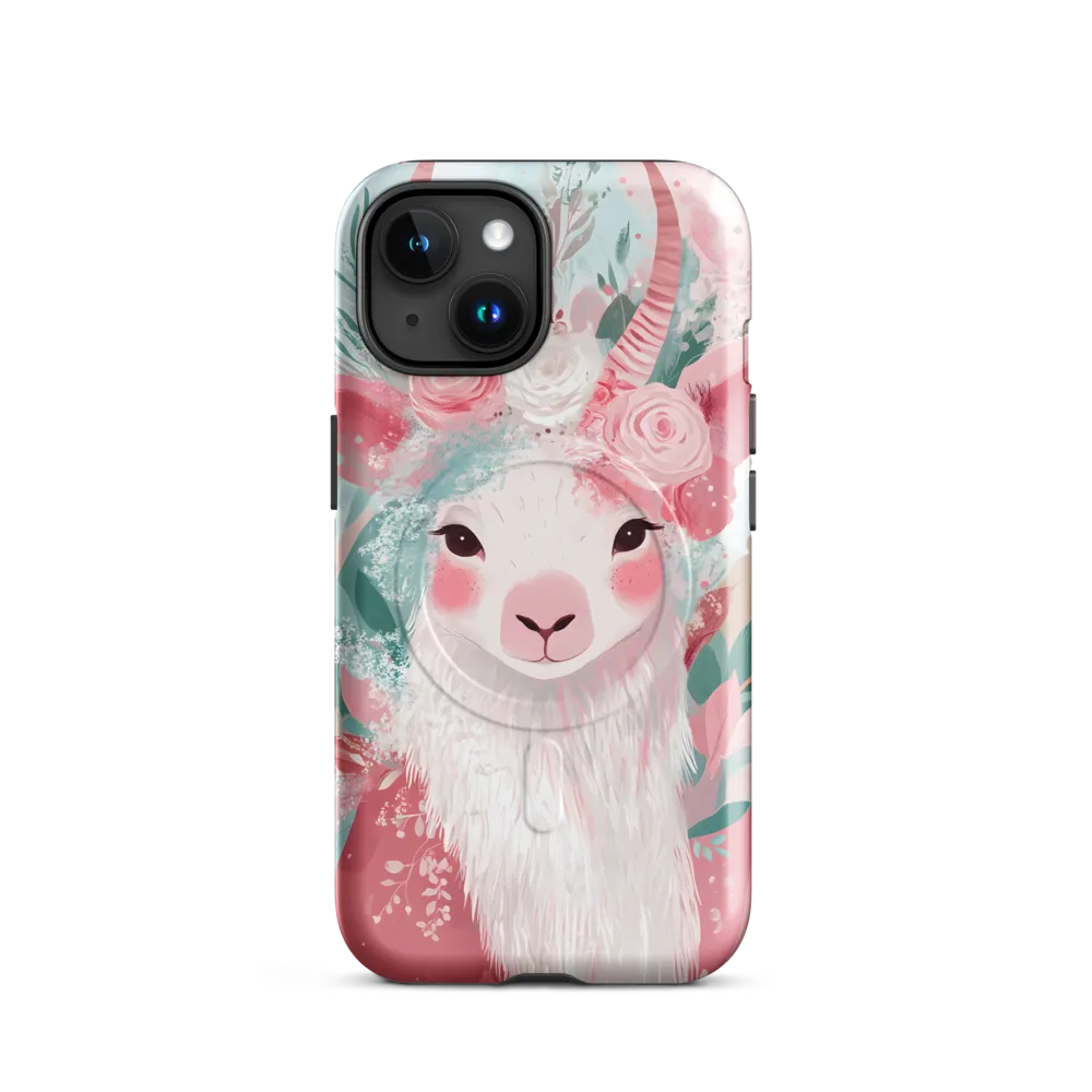 Spring Whimsy: The Floral Goat