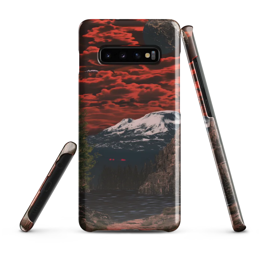 Mystical Reflections: A Surreal Landscape Adventure | Phone Case |  S10 Plus | Snap Case | Glossy